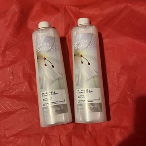 Avon Senses White Lily Duschcreme 500 ml x 2 weiße Lilie & Moschus Duft - Bild 1 von 1