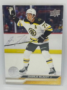 Charlie McAvoy 2023-24 Upper Deck Series 1 Hockey No. 14