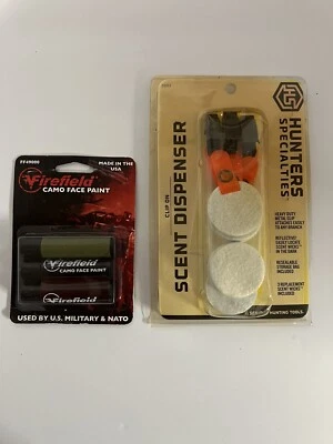 Dispensadores de aromas especiales de pintura facial y cazador Firefield Camo  Foto 1 de 2