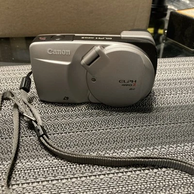 Canon 490Z APS Point & Shoot Camera, Nice! Clean & Tested VINTAGE - Image 1 of 4