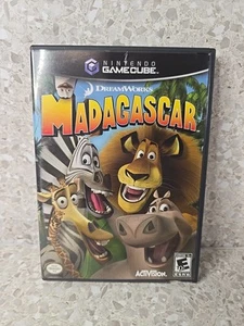Madagascar (Nintendo GameCube, 2005) CIB Completo - Dreamworks de colección - Imagen 1 de 5