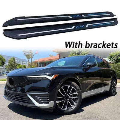 Barra Nerf pedal peldaños laterales 2 piezas apta para Acura ZDX 2024 2025 2026 Foto 1 de 4