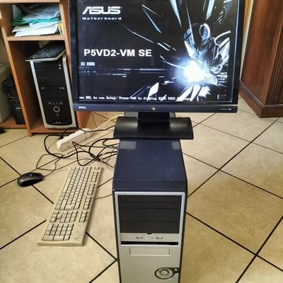 PC de escritorio con XP ASUS P5VD2-VM SE Pentium Dual Core 1.6Ghz RAM2GB... - Imagen 1 de 4