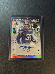 Tarjeta 2025 Topps Cromada Jason Sehorn Auto Retro Molecular Marks #MM-JSE - Imagen 1 de 2