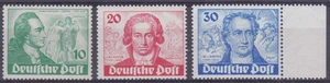 Berlín 61/63 200 cumpleaños de Goethe, nuevo, 30 Pf. pr. Schlegel BPP - Imagen 1 de 2