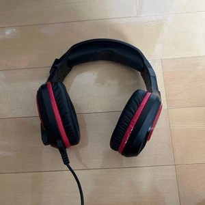 ELECOM Mimo Gaming Headset Schwarz Rot - Bild 1 von 6