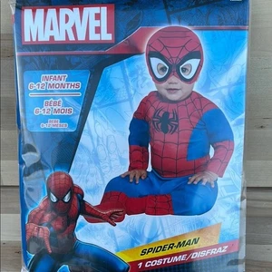 Marvel Spider-Man Superhelden Kostüm rot und blau - Bild 1 von 5