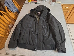 Weatherproof Black Men's Hooded Rain / Liner Double Zipper Jacket Size XL 11590 - Picture 1 of 14