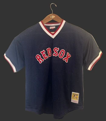 Camiseta Wade Boggs #26 Boston Red Sox 1980s BP 2XL Mitchell & Ness nueva sin etiquetas Foto 1 de 4
