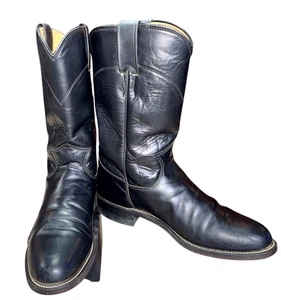 Justin Stiefel Damen schwarz Leder Roper Western Cowboy L3703 Ranch Größe 7 B - Bild 1 von 9