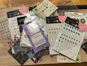 Strass selbstklebend für Nailart, Kartenherstellung, Scrapbooking, Aufkleberblätter - Bild 1 von 5
