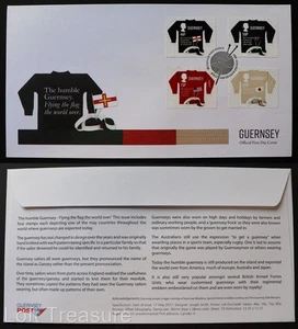 Guernsey Briefmarken: "Der bescheidene Guernsey" Ersttagsbrief 2017 - Bild 1 von 3