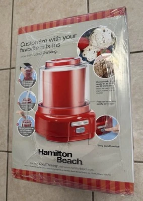 Nueva máquina de helados eléctrica de 1,5 cuartos de galón para el hogar sorbete de yogur cocina Foto 1 de 4