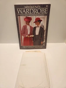Weekend Wardrobe Ann Ladbury 1982 Caroline Charles Very Rare Patterns BBC UK - Imagen 1 de 12