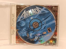 Armada (Sega Dreamcast, 1999) Disc & Case! Tested & Works