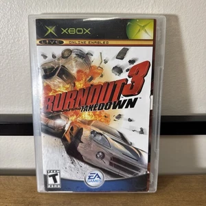 Burnout 3: Takedown Platinum Hits (Microsoft Xbox, 2004) nur Spiel + Handbuch - Bild 1 von 4