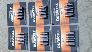 Duracell 21/23 12V Alkaline Batteries 6 Packs 24 Total Sealed Fresh Exp 4-Packs - Picture 1 of 1