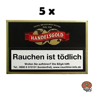 Handelsgold Feine Brasil-Mischung No. 154 Zigarillos 5x 10 Stück - Bild 1 von 1