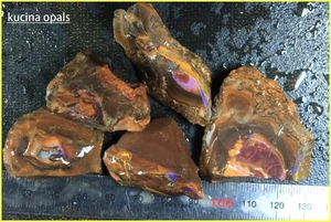 515 TCW Paket RAUE NATÜRLICHE KOROIT BOULDER OPALE +VIDEO - Bild 1 von 6