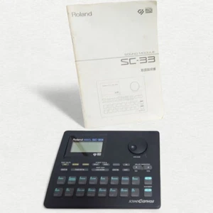 Roland SC-33 Sound Canvas Sound Module 226 Tones With Adapter and Manual - Picture 1 of 10