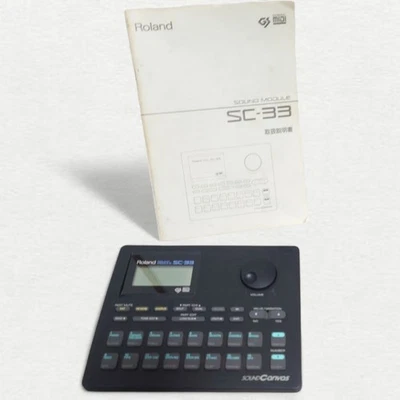 Roland SC-33 Sound Canvas Sound Module 226 Tones With Adapter and Manual - Image 1 of 4