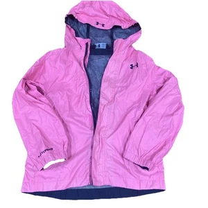 Youth Small Pink Windbreaker Under Armour Storm 3 - Picture 1 of 7