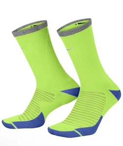 Nike Spark Running Cushioned Crew Socks Men 8-9.5/ Wmn 9.5-11 CU7200-703 2 Pair - Picture 1 of 7