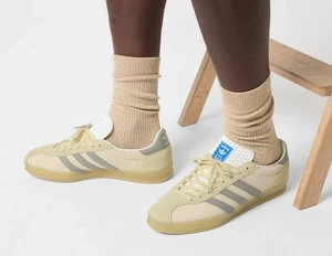 Adidas Gazelle Indoor Pro hellgelb Größe UK 7 8 9 10 11 12 US neu Turnschuhe - Bild 1 von 6