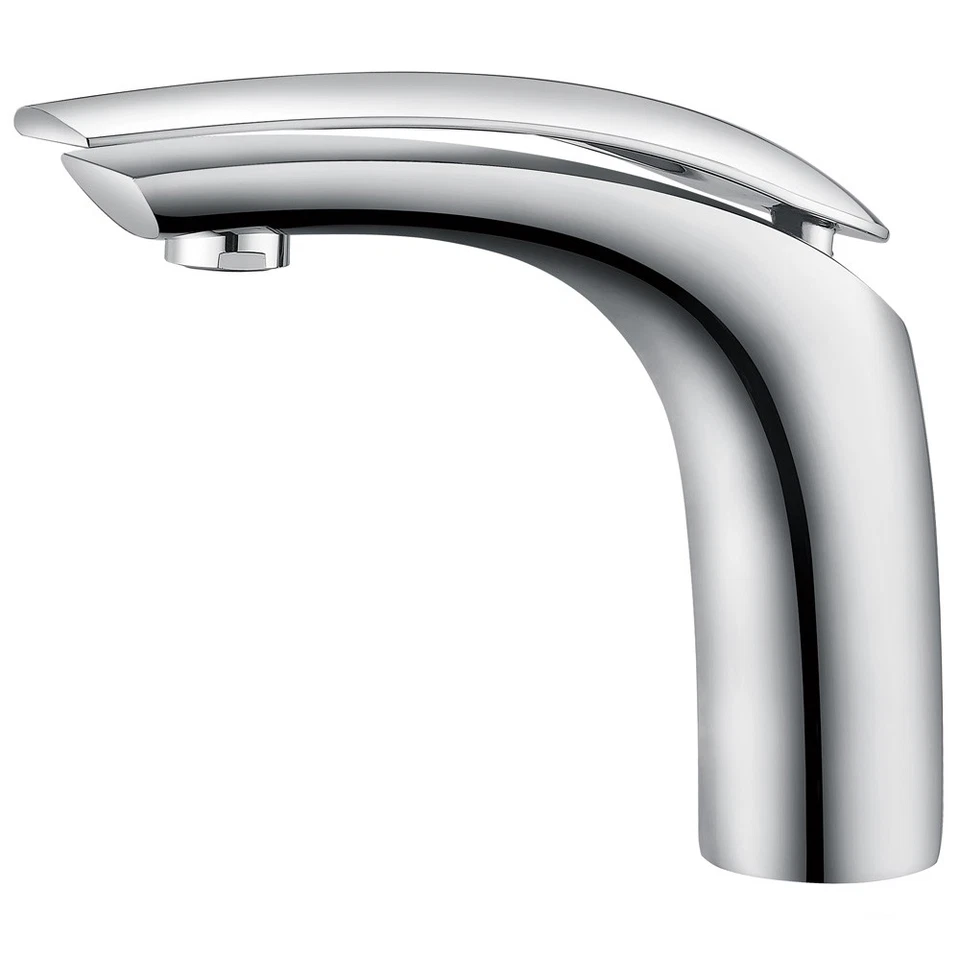 Bagno Lavabo Rubinetto Miscelatore Monocomando Design Crome Sanlingo - Immagine 1 di 1