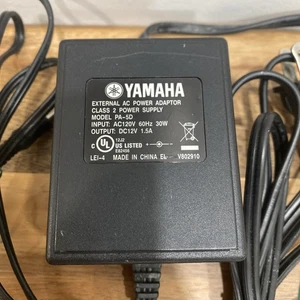 OEM Yamaha PA-5D AC Power Supply Adapter Cord 12V 1.5A Adaptor Class 2 Tested - Picture 1 of 4