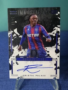 2024-25 Impeccable Premier League Eberechi Eze On Card Auto Immortal Ink /99 - Picture 1 of 2