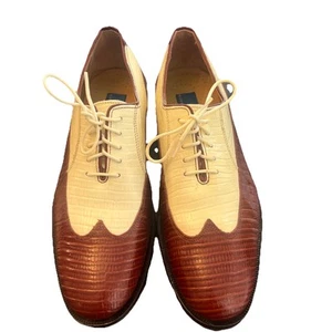 Zapatos de vestir Giorgio Brutini para hombre talla 8 W parte superior y forro de cuero - Imagen 1 de 7