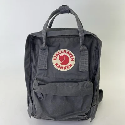 Fjallraven Kanken Mini Everyday Outdoor Backpack (Grey) - Image 1 of 4