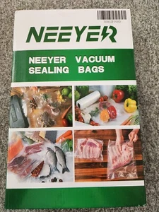 Bolsas selladoras al vacío Neeyer, bolsas selladoras de comidas, ideales para ahorrar alimentos, sin BPA - Imagen 1 de 1