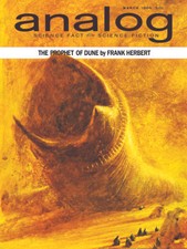 Analog Science Fact-Science Fiction  Vol 75, No. 1, March 1965 Poster Dune 18x24