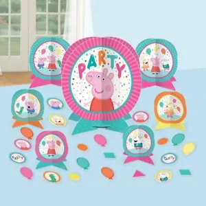 Peppa Pig Confetti Party Supplies Table Decorating Kit Centrepiece Birthday - Picture 1 of 1