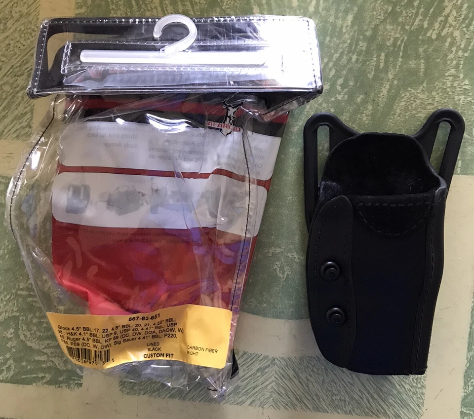 New Safariland RH Carbon Fiber 567-83-651 Holster Basketweave - Image 1 of 1