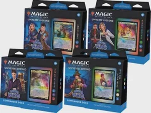 Magic the Gathering: Doctor Who Commander Decks (Set-of-4) - Picture 1 of 1