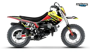 Graphics Kit for SUZUKI JR50 (2000-2006) JR 50  Icon Series  - Red - Picture 1 of 4