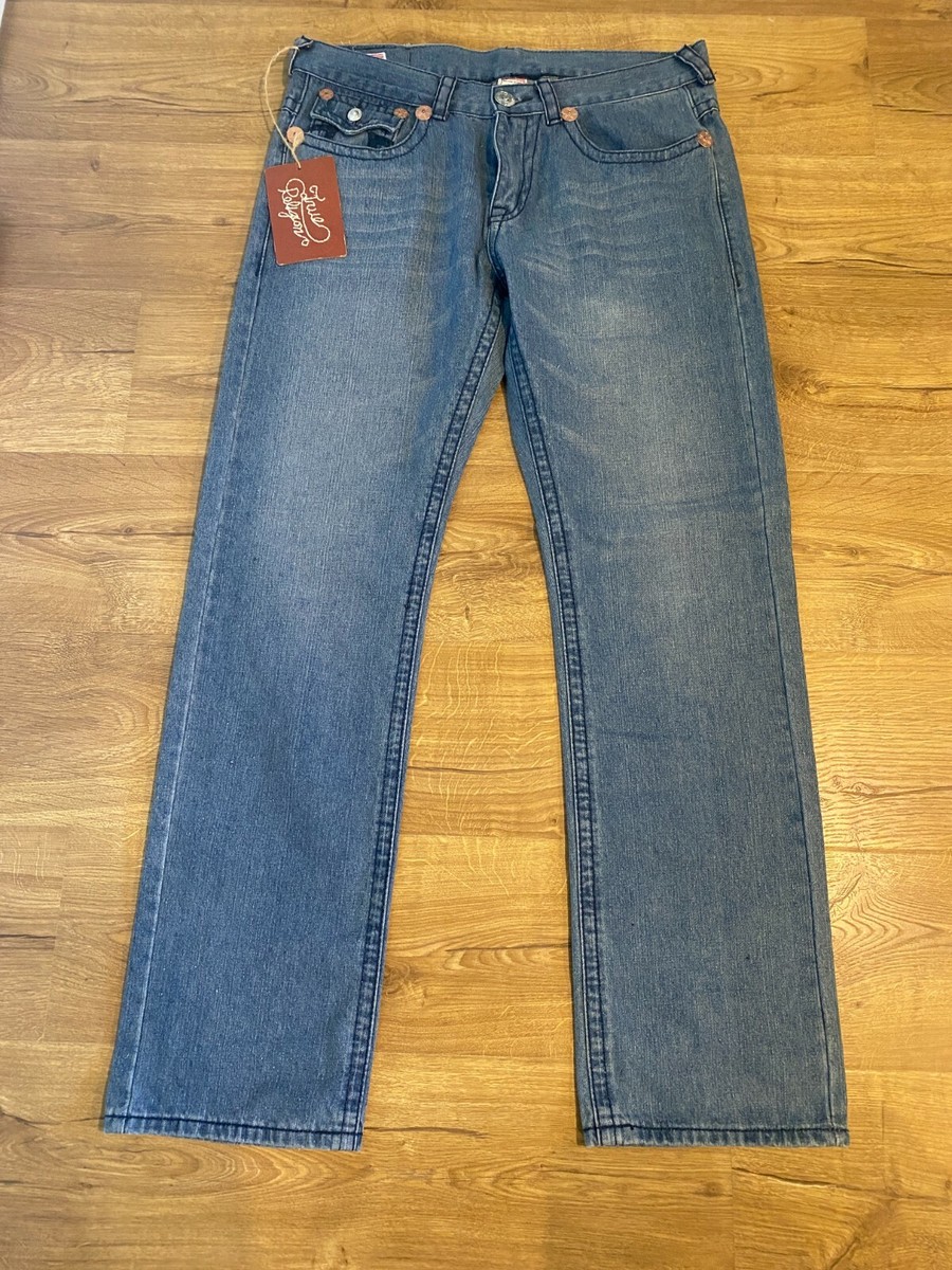 TRUE RELIGION JOEY BIG 30x33 ライトブルー 美品 TRUE RELIGION JOEY BIG 30x33 ライトブルー 美品 True Religion