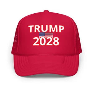 TRUMP 2028 Trucker Hat Baseball Cap ( President, Everyone ) - Picture 1 of 13