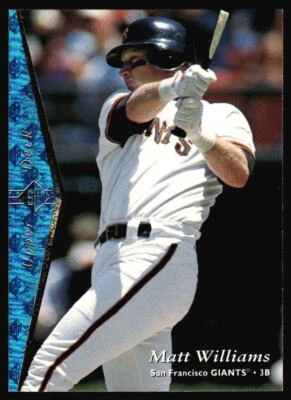 1995 SP Matt Williams #113 San Francisco Giants - Image 1 of 2