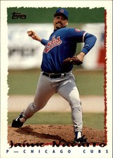 1995 Topps Traded Baseball Card #80T Jaime Navarro