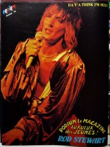 ROD STEWART => 1 page 1979 French POSTER CLIPPING 