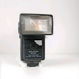 Flash de rebote con zoom tiristor multi dedicado Soligor 30 DA sin probar #US8-59 - Imagen 1 de 6