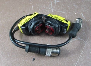 2-Banner QS18VP6LAFQ5 Photoelectric Laser Sensor 10-30VDC - Picture 1 of 2