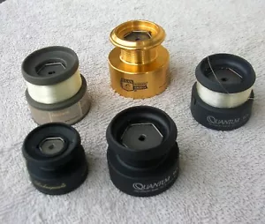5 Fishing Reel Spools, Daiwa, Quantum 10, Shakespeare, Bass Outdoor, Lot #2 - Picture 1 of 7