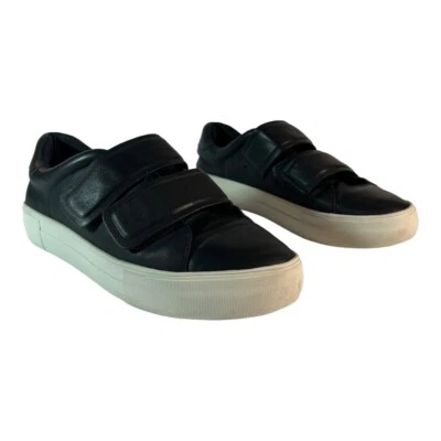 Zapatillas Adelynn de cuero negras talla 10 J Slides para mujer Foto 1 de 4