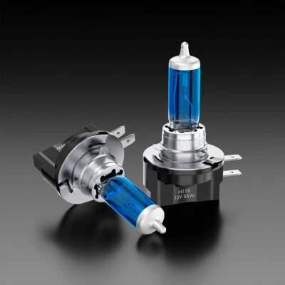 2x faros halógenos H11B de luz baja blanco frío aptos para Kia Rondo 2007-2017 Foto 1 de 4