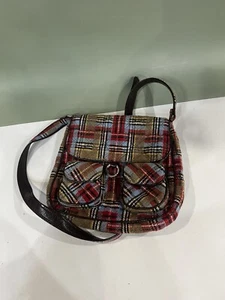 VERA BRADLEY EDIZIONE LIMITATA *COLLEZIONE TOPPA LANA PLAID* 3 TASCHE TOTE - Foto 1 di 8